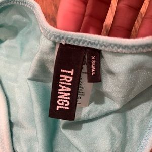 Triangl Baby Blue Swimsuit